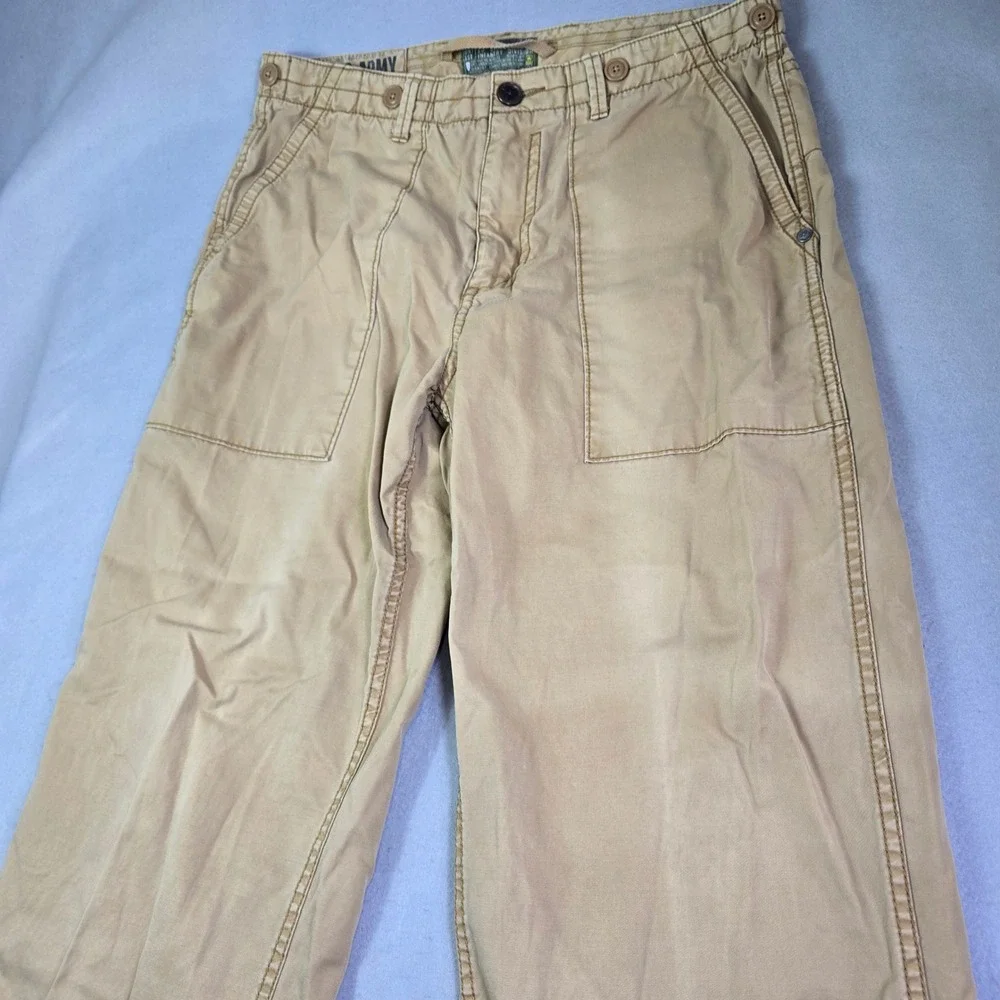 US Army 1st Infantry Division Pants Mens 38x32 (37x30) Khaki Military Utility